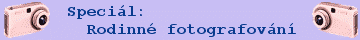 Speciál: Rodinné fotografování